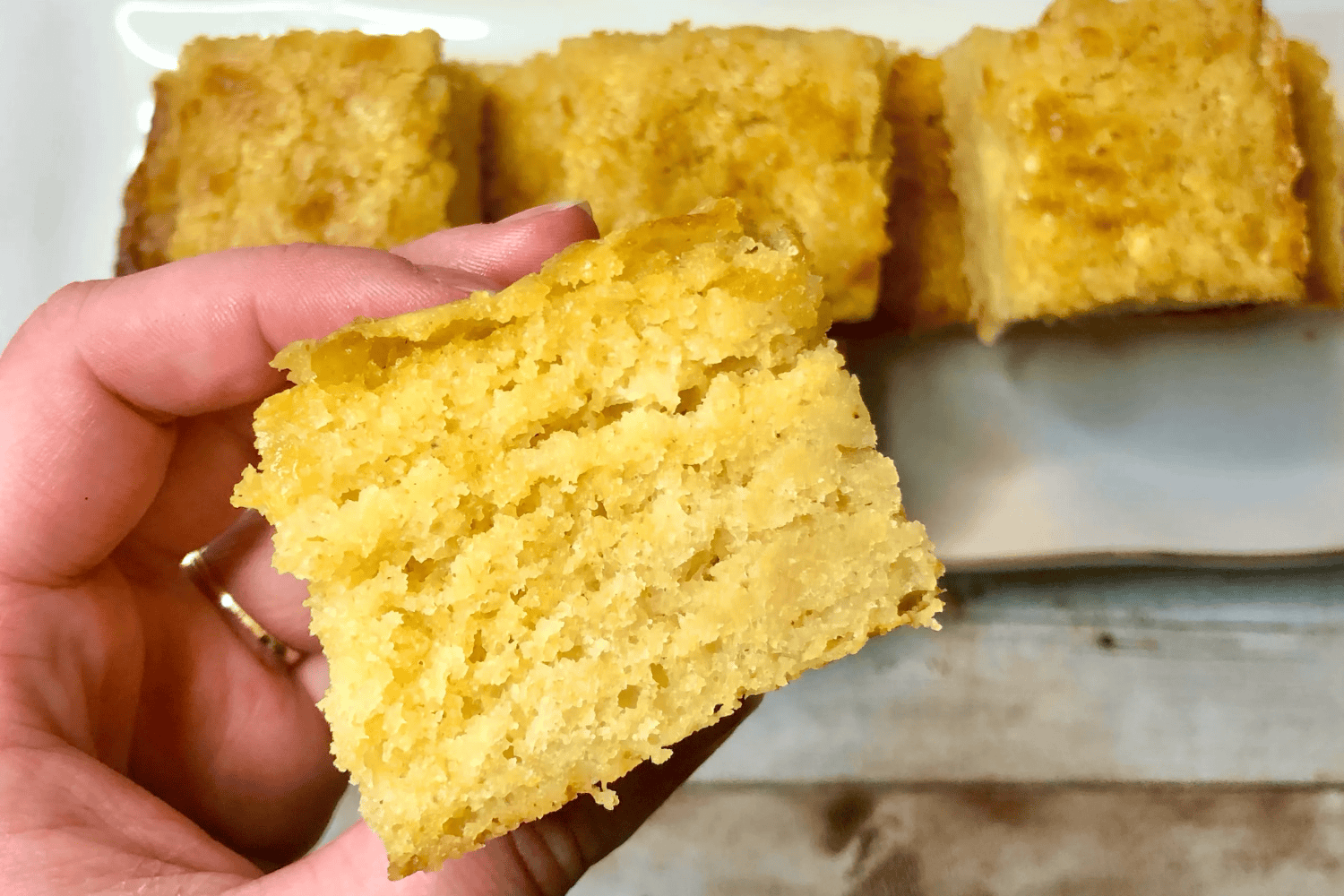 Sourdough Discard Cornbread